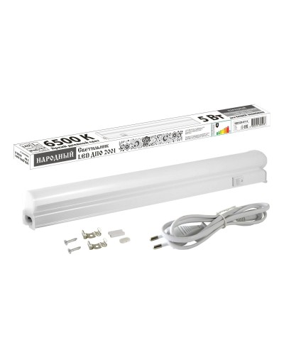 ДПО 2001 5 Вт, 6500К, IP40 (SQ0329-0112). Светильник LED. TDM ЕLECTRIC в Архангельске