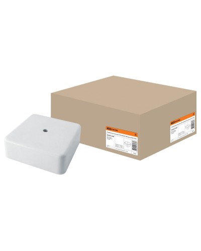 Коробка КР 50х50х20 ОП белая, IP40 (SQ1401-0201). Распаячная коробка. TDM ЕLECTRIC в Архангельске