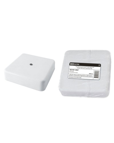 Коробка КР 100х100х29 ОП белая, IP40 (SQ1401-0907). Распаячная коробка. TDM ЕLECTRIC в Архангельске