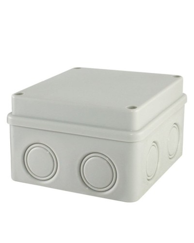 Коробка ОП 110х110х70мм, крышка на винтах, IP55, 8вх., без гермовводов (SQ1401-0814). Распаячная коробка. TDM ЕLECTRIC в Архангельске