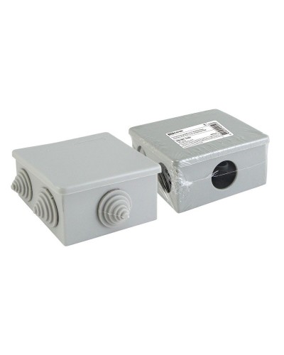 Распаячная коробка ОП 80х80х40мм, крышка, IP44, 6 вх. TDM (SQ1401-1235). Распаячная коробка ОП. TDM ЕLECTRIC в Архангельске