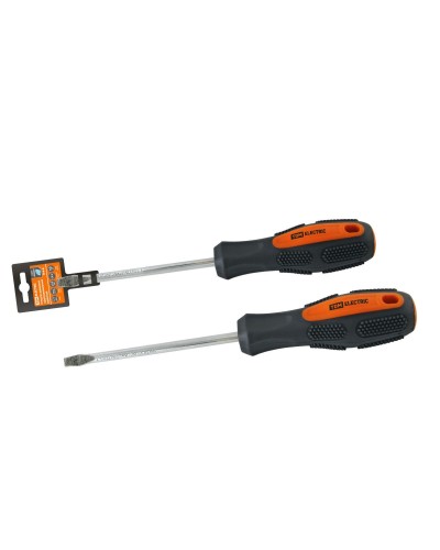 Отвертка шлицевая двухкомпонентная CR-V, тип SL6.5x150 "Алмаз" TDM (SQ1006-1010): Отвертка шлицевая двухкомпонентная в Архангельске