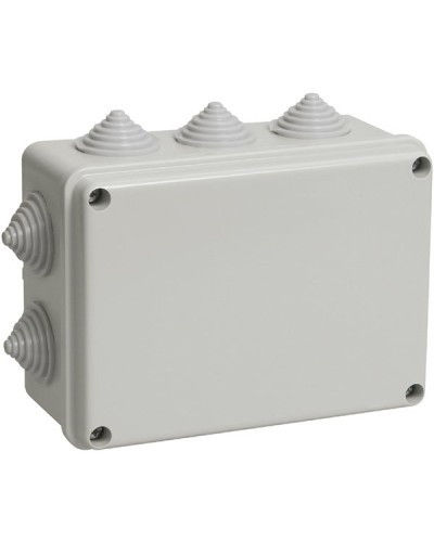 Коробка ОП 150х110х70мм, крышка, IP44, 10 гермовводов (SQ1401-1241). Распаячная коробка. TDM ЕLECTRIC в Архангельске