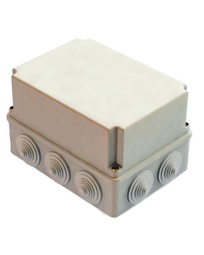 Коробка ОП 190х140х120мм, крышка, IP55, 10 гермовводов (SQ1401-1246). Распаячная коробка. TDM ЕLECTRIC в Архангельске