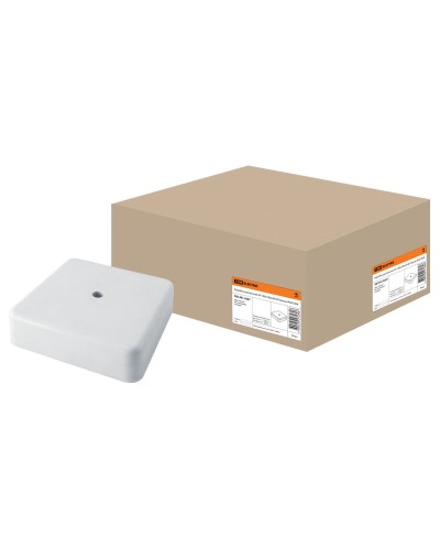 Коробка КР 100х100х29 ОП белая, IP40 (SQ1401-0207). Распаячная коробка. TDM ЕLECTRIC в Архангельске