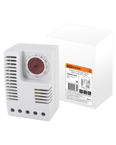 Термостат электронный ТЭН-02 230В (SQ0832-0027). Термостат. TDM ЕLECTRIC в Архангельске