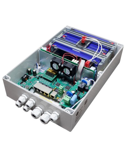 Tfortis PSW-1G4F UPS. Коммутатор с питанием по PoE. TFortis в Архангельске
