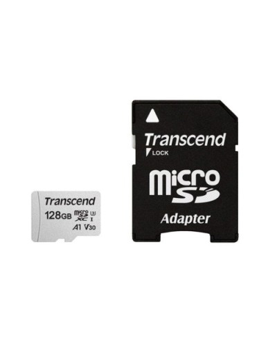 TS128GUSD300S-A. Карта памяти microSDXC, 128 ГБ, Class 10. TRANSCEND в Архангельске