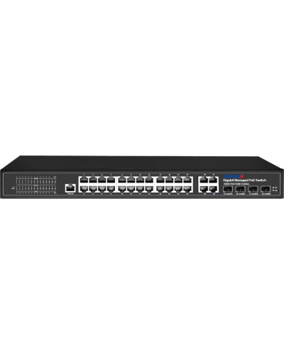 TR-NS24284C-400-24PoE. Коммутатор с PoE. Trassir в Архангельске