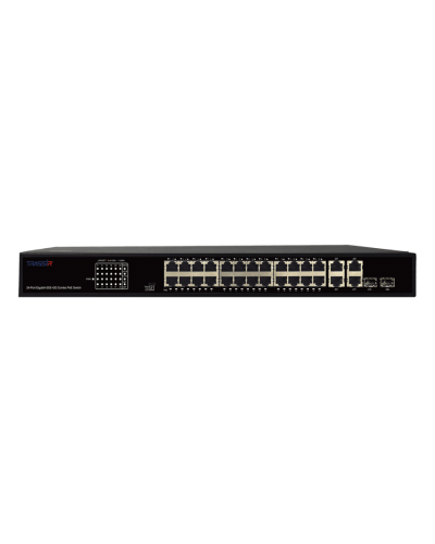TR-NS14282C-370-24POE. Коммутатор с PoE. Trassir в Архангельске