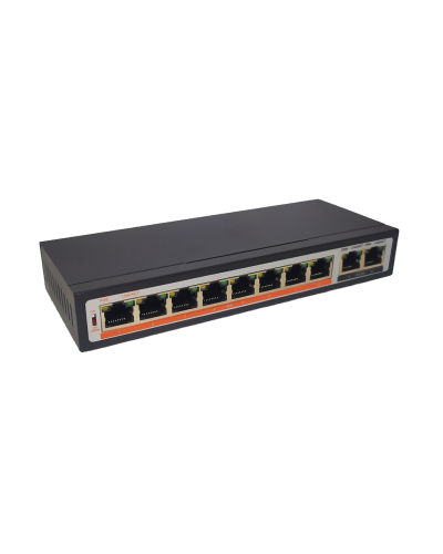 TI-208P. Коммутатор с питанием по PoE. True-IP в Архангельске