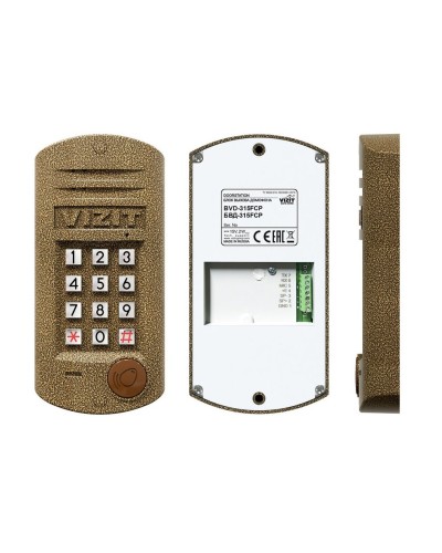 БВД-315FCP. Блок вызова домофона. VIZIT в Архангельске