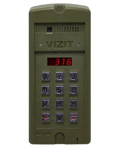БВД-316F. Вызывная панель аудиодомофона. VIZIT в Архангельске