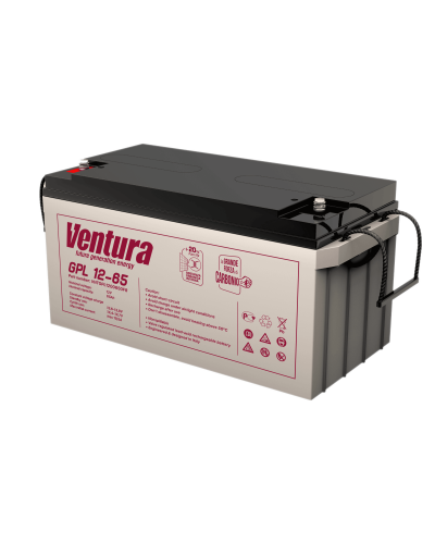 Ventura GPL 12-65. Аккумулятор герметичный свинцово-кислотный. Ventura в Архангельске