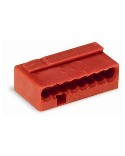 WAGO 243-808 Клемма MICRO 8-проводная красная. Клемма для распределительных коробок. WAGO в Архангельске