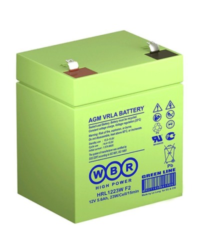 WBR HRL1223W F2. Аккумулятор герметичный свинцово-кислотный. WBR в Архангельске