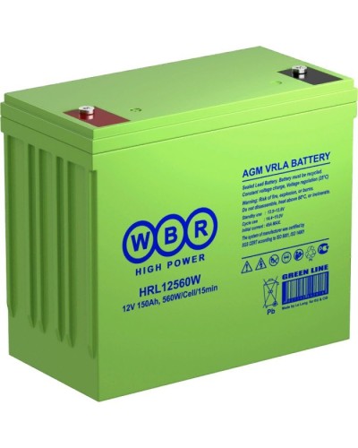 WBR HRL12560W. Аккумулятор герметичный свинцово-кислотный. WBR в Архангельске