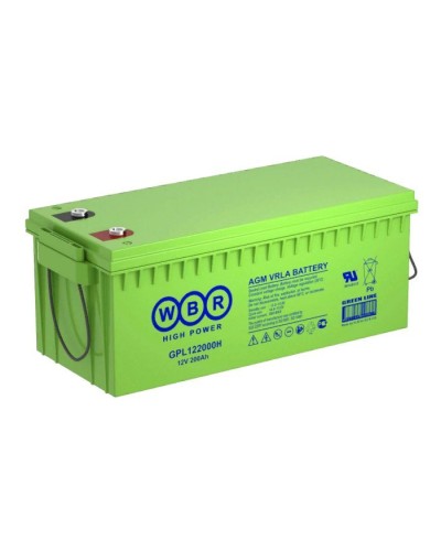 WBR GPL122000H. Аккумулятор герметичный свинцово-кислотный. WBR в Архангельске