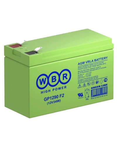 WBR GP1290 F2. Аккумулятор герметичный свинцово-кислотный. WBR в Архангельске