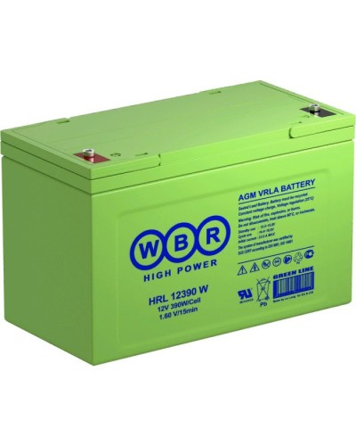 WBR HRL12390W. Аккумулятор герметичный свинцово-кислотный. WBR в Архангельске