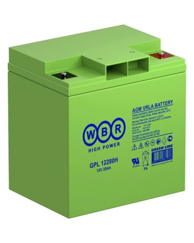 WBR GPL12280H. Аккумулятор герметичный свинцово-кислотный. WBR в Архангельске