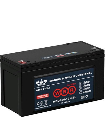 WBR MBG100-12. Аккумулятор герметичный свинцово-кислотный. WBR в Архангельске