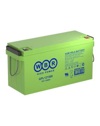 WBR GPL121500A. Аккумулятор герметичный свинцово-кислотный. WBR в Архангельске