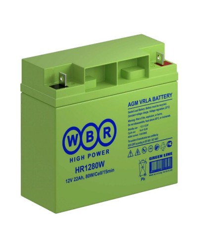 WBR HR1280W. Аккумулятор герметичный свинцово-кислотный. WBR в Архангельске