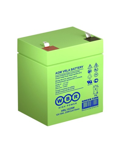 WBR HRL1225W. Аккумулятор герметичный свинцово-кислотный. WBR в Архангельске