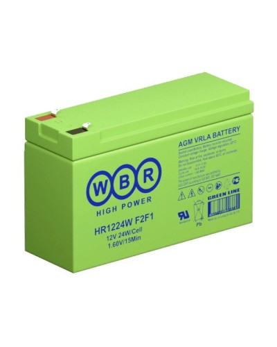WBR HR1224W F2F1. Аккумулятор герметичный свинцово-кислотный. WBR в Архангельске
