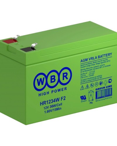 WBR HR1234W F2. Аккумулятор герметичный свинцово-кислотный. WBR в Архангельске