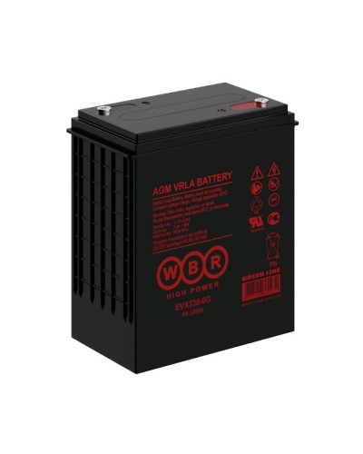 WBR EVX330-6G. Аккумулятор герметичный свинцово-кислотный. WBR в Архангельске
