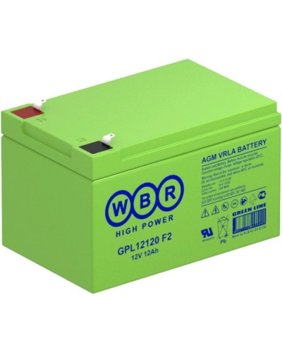 WBR GPL12120 F2. Аккумулятор герметичный свинцово-кислотный. WBR в Архангельске