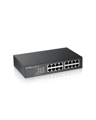 GS1100-16-EU0103F. Коммутатор 16xGE, rack 19, бесшумный. ZYXEL в Архангельске