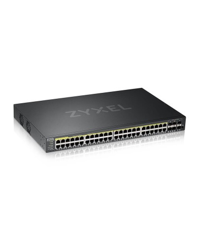 GS2220-50HP-EU0101F. Коммутатор гибридный L2 PoE+ rack 19. ZYXEL в Архангельске