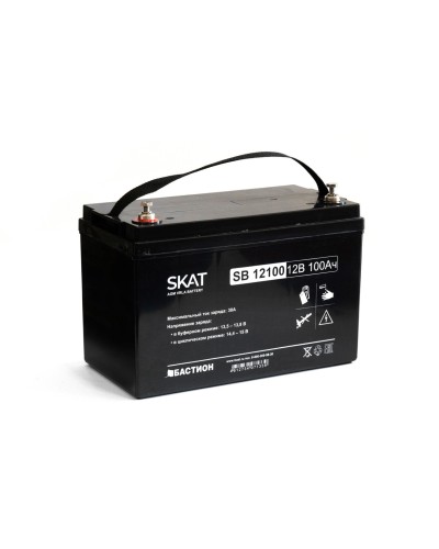 SKAT SB 12100 (2542). Аккумулятор герметичный свинцово-кислотный. Бастион в Архангельске
