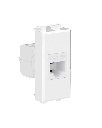 Розетка RJ-45 Avanti 1 модуль белое облако (4400661): Розетка компьютерная, без шторки модульная, кат.5е в Архангельске
