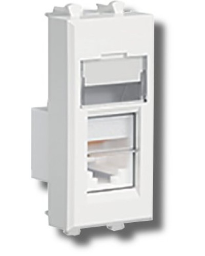 Розетка RJ-45 Avanti 1 модуль ванильная дымка (4405461): Розетка компьютерная в Архангельске