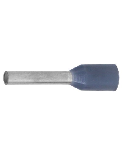 Наконечник-гильза НШВИ 0.75-06, серый (100 шт) (IF0.75-06GR). Наконечник-гильза с изолированным фланцем. ДКС в Архангельске