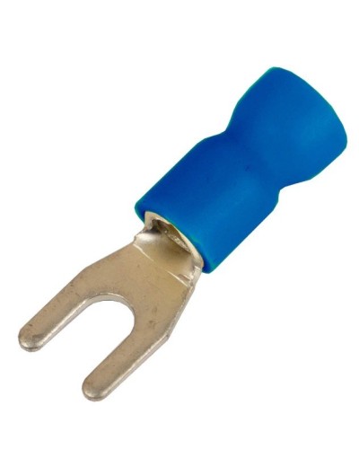 Наконечник вилочный НВИ 1,5-2,5 М3,5 (D3,7мм) (100 шт) (2B135P-EE-PVC). Наконечник вилочный с изолированным фланцем ПВХ. ДКС в Архангельске