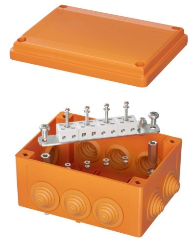 Коробка FS 150х110х70 8P (FSB21804). Коробка ответвительная огнестойкая из термопласта. ДКС в Архангельске