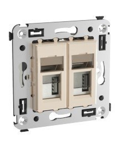 Розетка USB в стену Avanti ванильная дымка (4405543). Розетка USB. ДКС в Архангельске