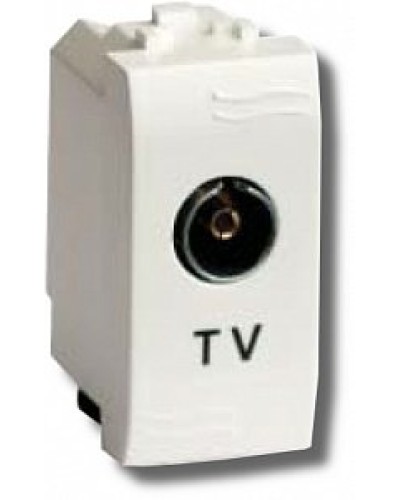 Розетка TV Brava универсальная 1 модуль слоновая кость (75721S): Розетка TV в Архангельске