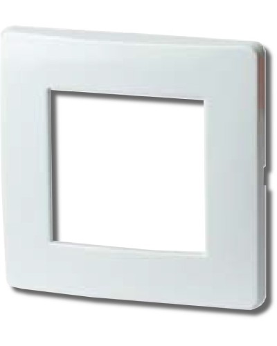 Рамка на 2 модуля (одноместная), белая (75010W): Рамка одноместная, Brava в Архангельске