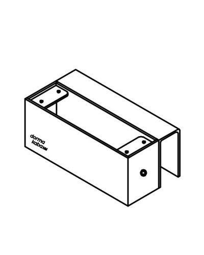 DBA-101 Glass Comfort. Комплект монтажный для цельностеклянной створки, для совместной работы с замком DB100.. dormakaba в Архангельске