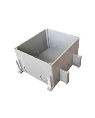 Коробка для люков в пол на 2 поста BOX/2+2ST66 (70125): Коробка для люков в пол на 2 поста 45х45мм + 2 модуля 45х22,5 (70025), пластик в Архангельске