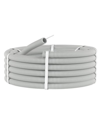 Труба HFFR тяжелая D40, серая (21140HF-GR): Труба гофрированная, с зондом, не распространяющая горение, без галогена в Архангельске