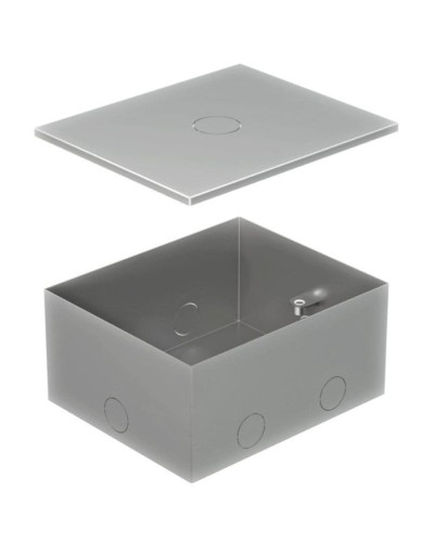 Коробка металлическая с крышкой для заливки в пол BOX/4 (70141): Коробка металлическая с крышкой для заливки в пол 159,6х133,6х75 мм, для люков 70040 в Архангельске