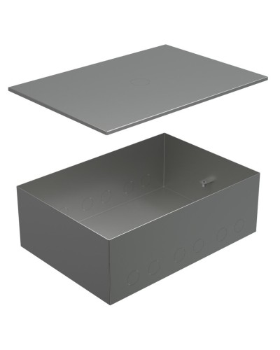 Коробка металлическая с крышкой для заливки в пол BOX/8-12 (70181): Коробка металлическая с крышкой для заливки в пол 309х217х105мм, для люков 70083, 70012 в Архангельске