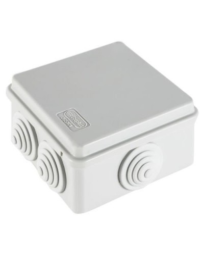 Коробка JBS101 100х100х55, 6 вых., IP55, серая (44037). Коробка монтажная. Экопласт в Архангельске
